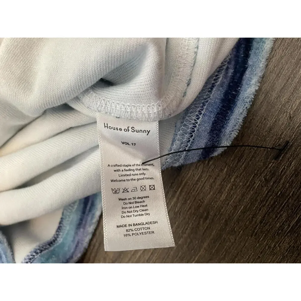 NEW House of Sunny Wave Towelling Top 10 - Picture 6 of 8